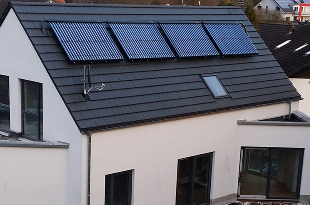 Solartechnik am Haus